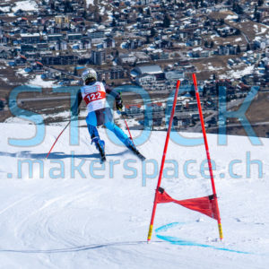 Aaron Pedimina, CRO, Ski Club Medvescak, Jg. 2001, St-Nr. 122, 13.03.21, Savognin, Lauf 1 - stock.makerspace.ch